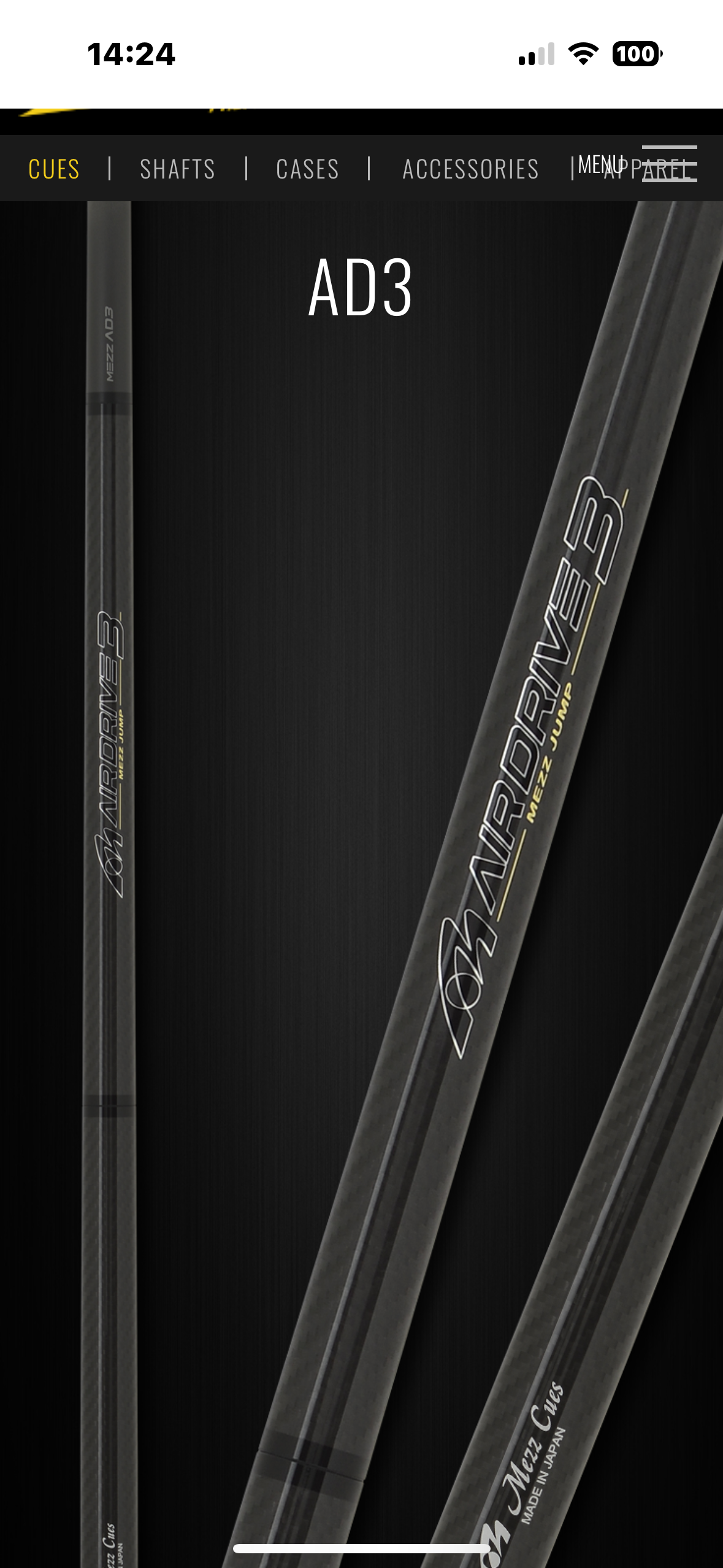 Airdrive Ad3 – Pro Billiard Cues