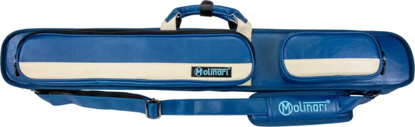Molinari Retro cue Bag Blue/Beige 2B/4S