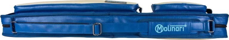Molinari Retro cue Bag Blue/Beige 2B/4S