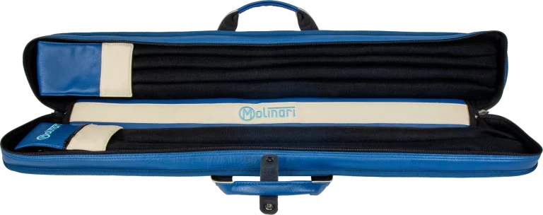 Molinari Retro cue Bag Blue/Beige 2B/4S