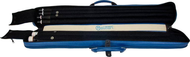 Molinari Retro cue Bag Blue/Beige 2B/4S