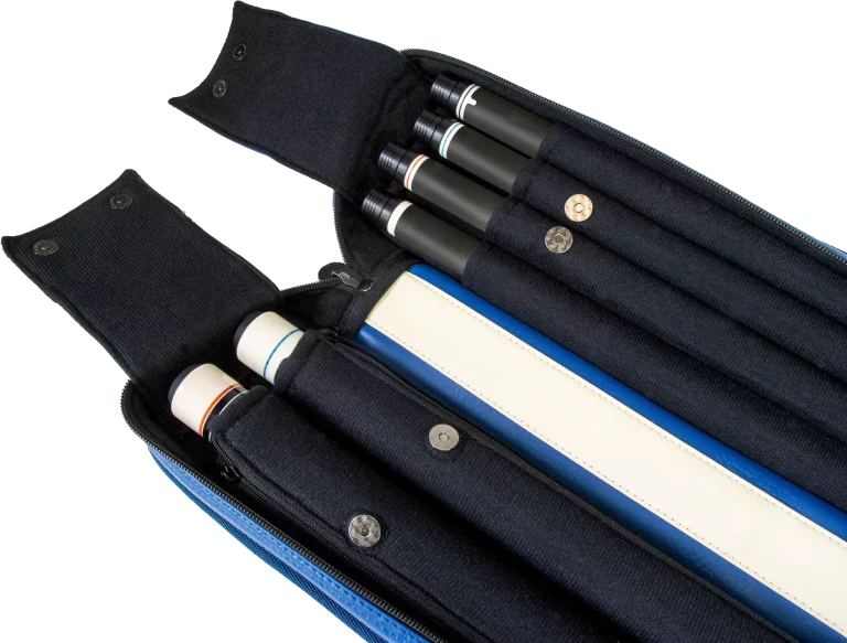 Molinari Retro cue Bag Blue/Beige 2B/4S