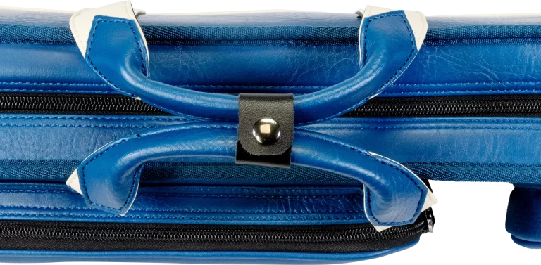 Molinari Retro cue Bag Blue/Beige 2B/4S