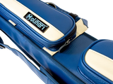 Molinari Retro cue Bag Blue/Beige 2B/4S