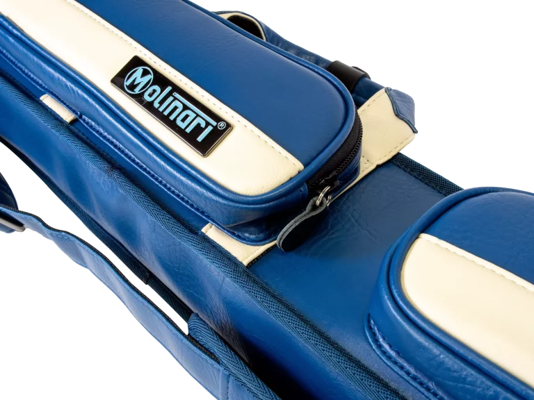Molinari Retro cue Bag Blue/Beige 2B/4S