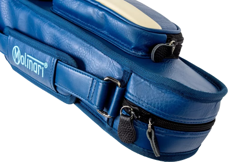 Molinari Retro cue Bag Blue/Beige 2B/4S