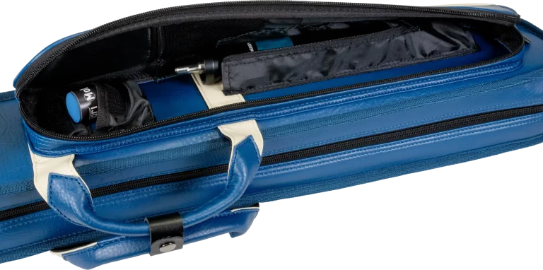 Molinari Retro cue Bag Blue/Beige 2B/4S