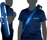 Molinari Retro cue Bag Blue/Beige 2B/4S