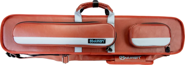 Molinari Retro Cue Bag Brown/Light Blue 3B/6S