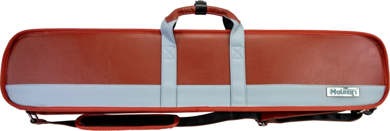 Molinari Retro Cue Bag Brown/Light Blue 3B/6S