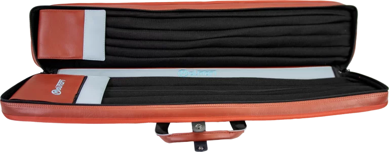 Molinari Retro Cue Bag Brown/Light Blue 3B/6S