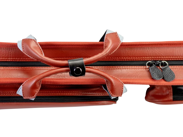 Molinari Retro Cue Bag Brown/Light Blue 3B/6S