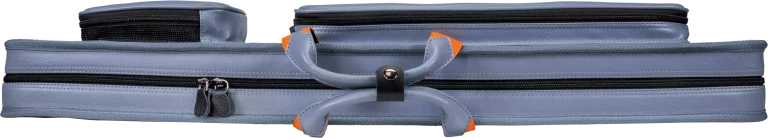 Molinari Retro Cue Bag Grey/Orange 3B/6S